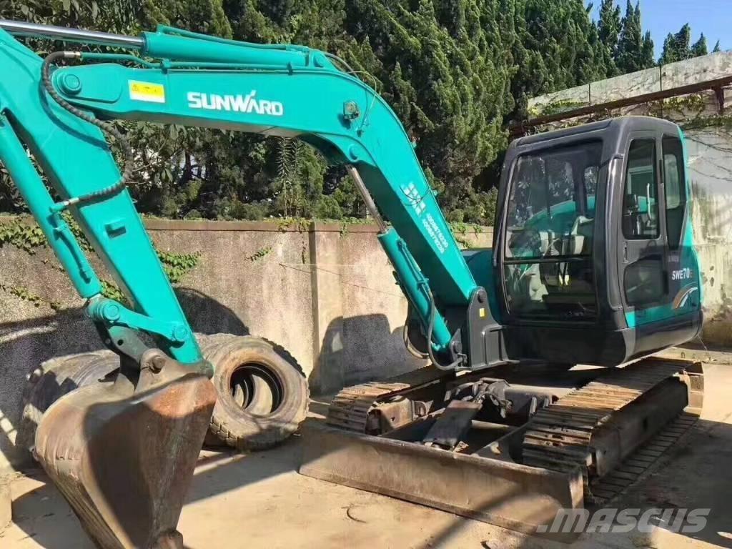 Sunward SWE 70 E Rupsgraafmachines