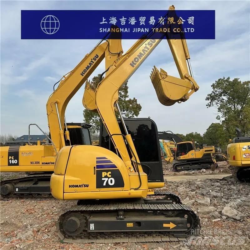 Komatsu PC 70 Rupsgraafmachines