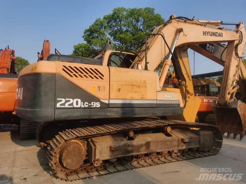Hyundai 220lc-9s Midigraafmachines 7t - 12t