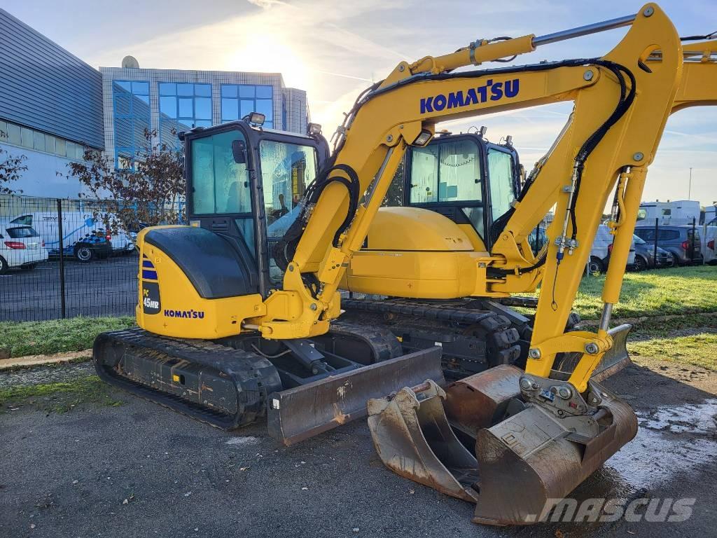 Komatsu PC45MR-5 Minigraafmachines < 7t
