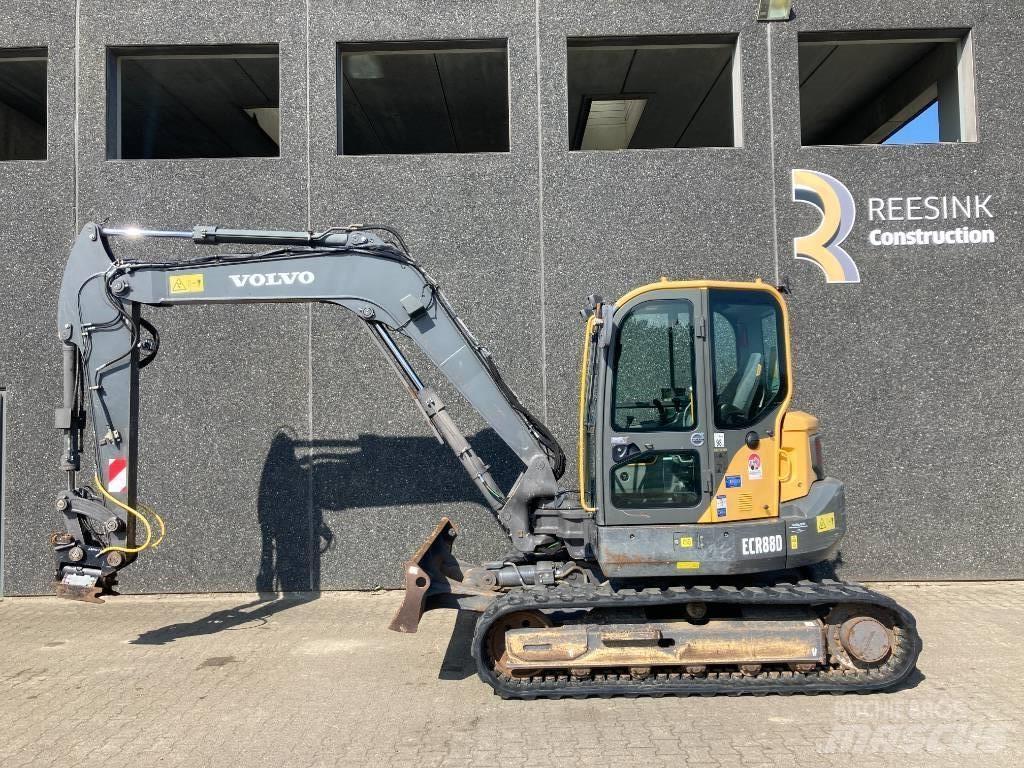 Volvo ECR 88 D Midigraafmachines 7t - 12t