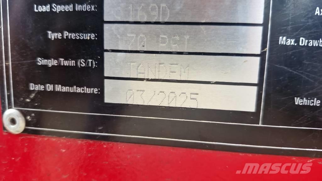 Herron H2 18 ton Universele aanhangers