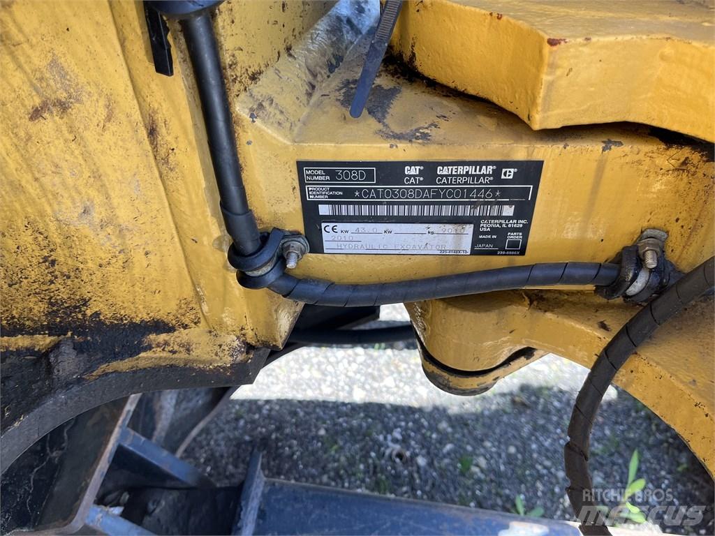 CAT 308 D Midigraafmachines 7t - 12t