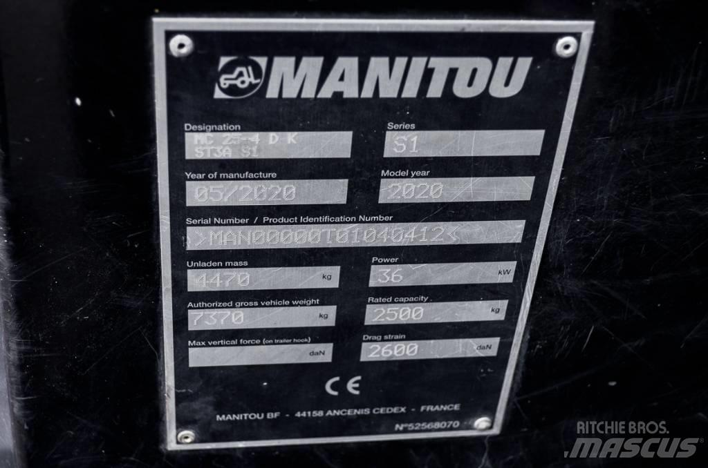 Manitou MC 25-4 D Diesel heftrucks