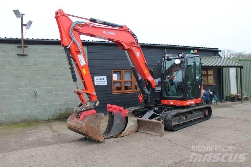 Kubota KX 080-4 Midigraafmachines 7t - 12t