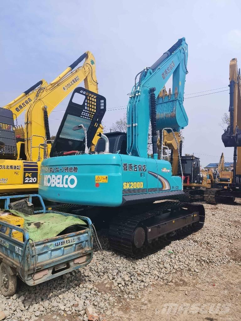 Kobelco SK 200 Rupsgraafmachines