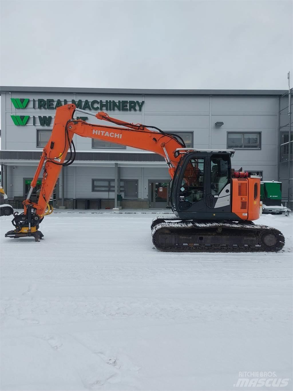 Hitachi ZX135US-5B Rupsgraafmachines