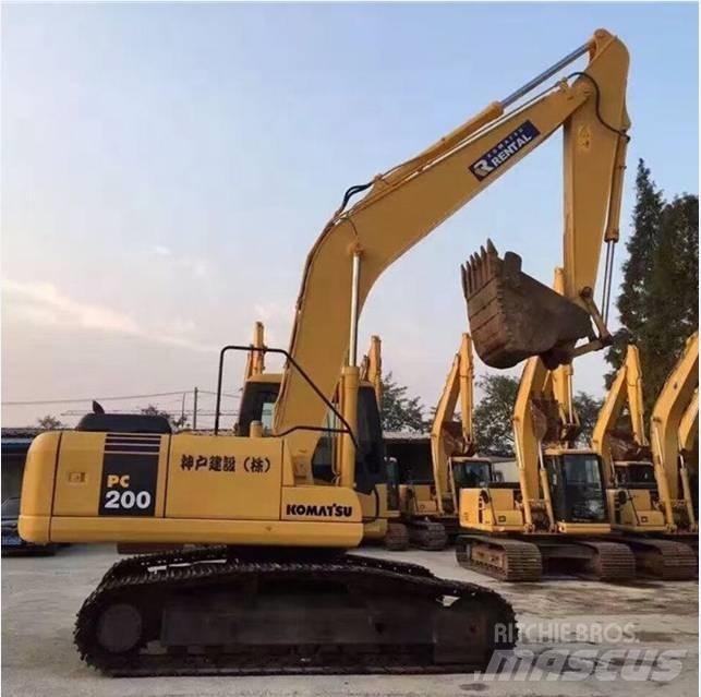 Komatsu pc200-7 Rupsgraafmachines