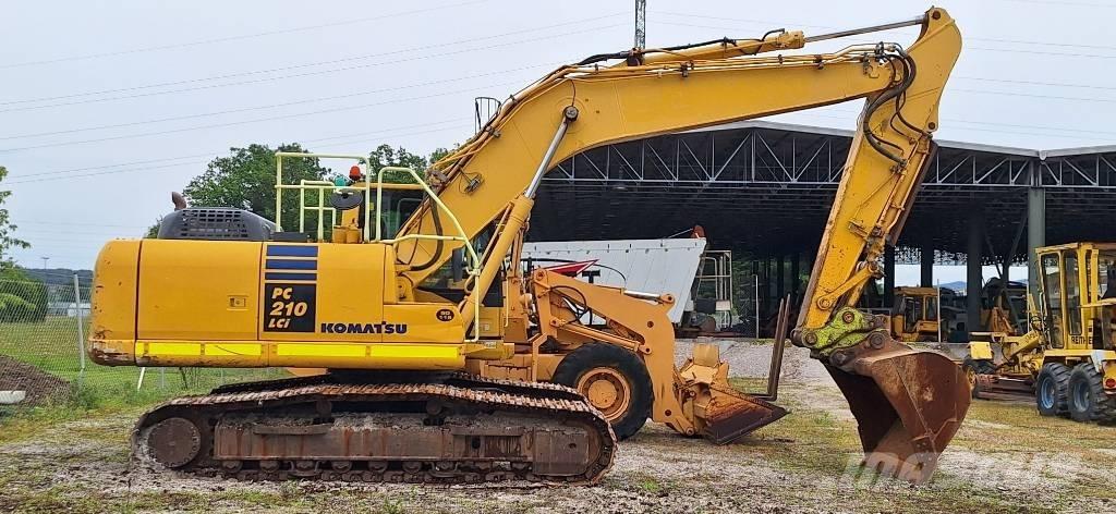 Komatsu PC 210 Rupsgraafmachines