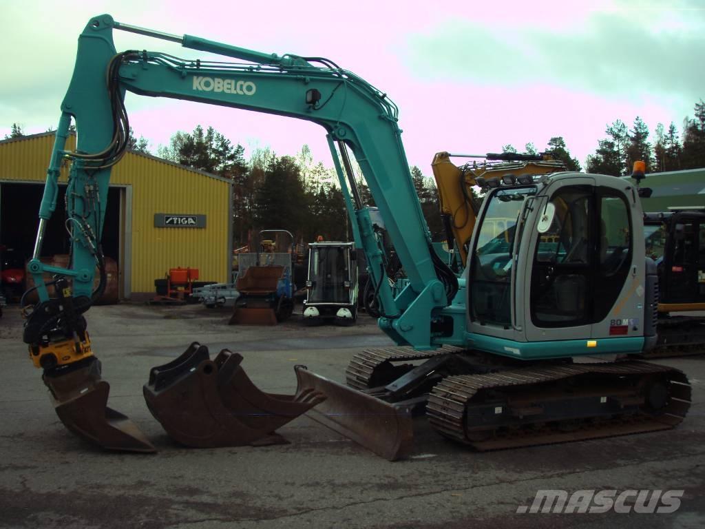 Kobelco SK 80 MSR-1E Midigraafmachines 7t - 12t
