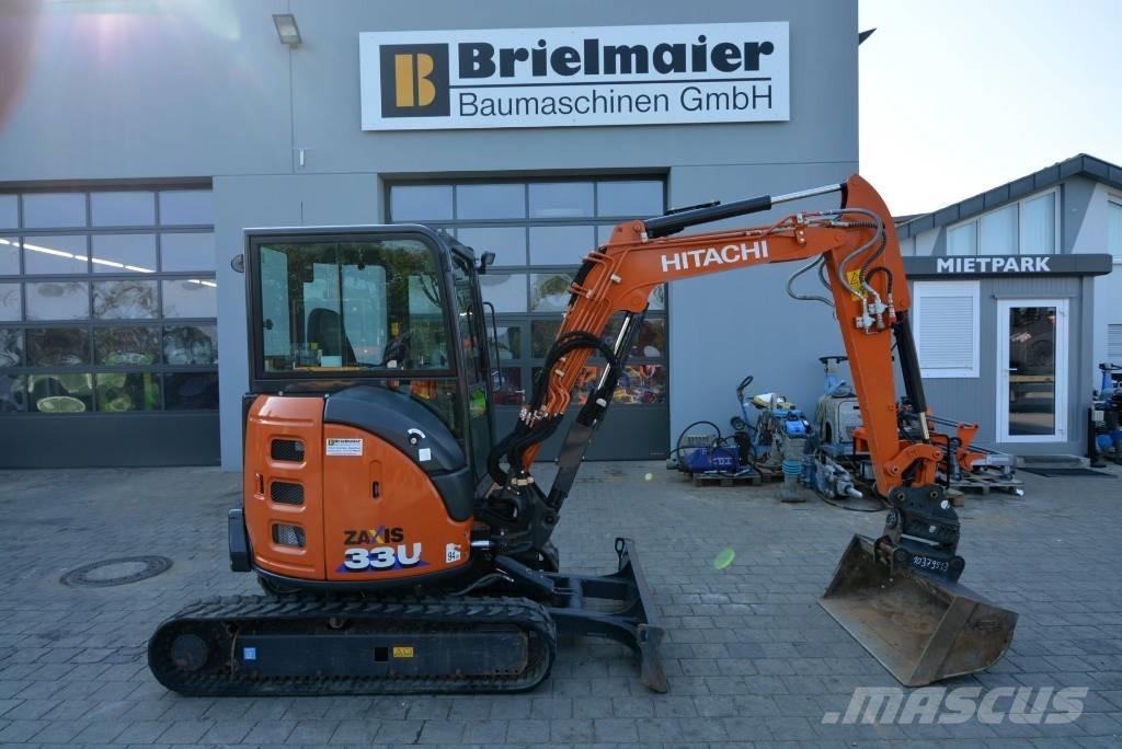 Hitachi ZX 33 U-6 Minigraafmachines < 7t