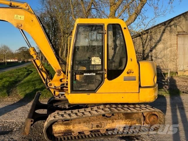Komatsu PC 75R Midigraafmachines 7t - 12t