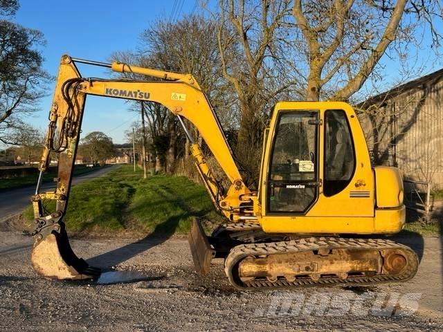 Komatsu PC 75R Midigraafmachines 7t - 12t