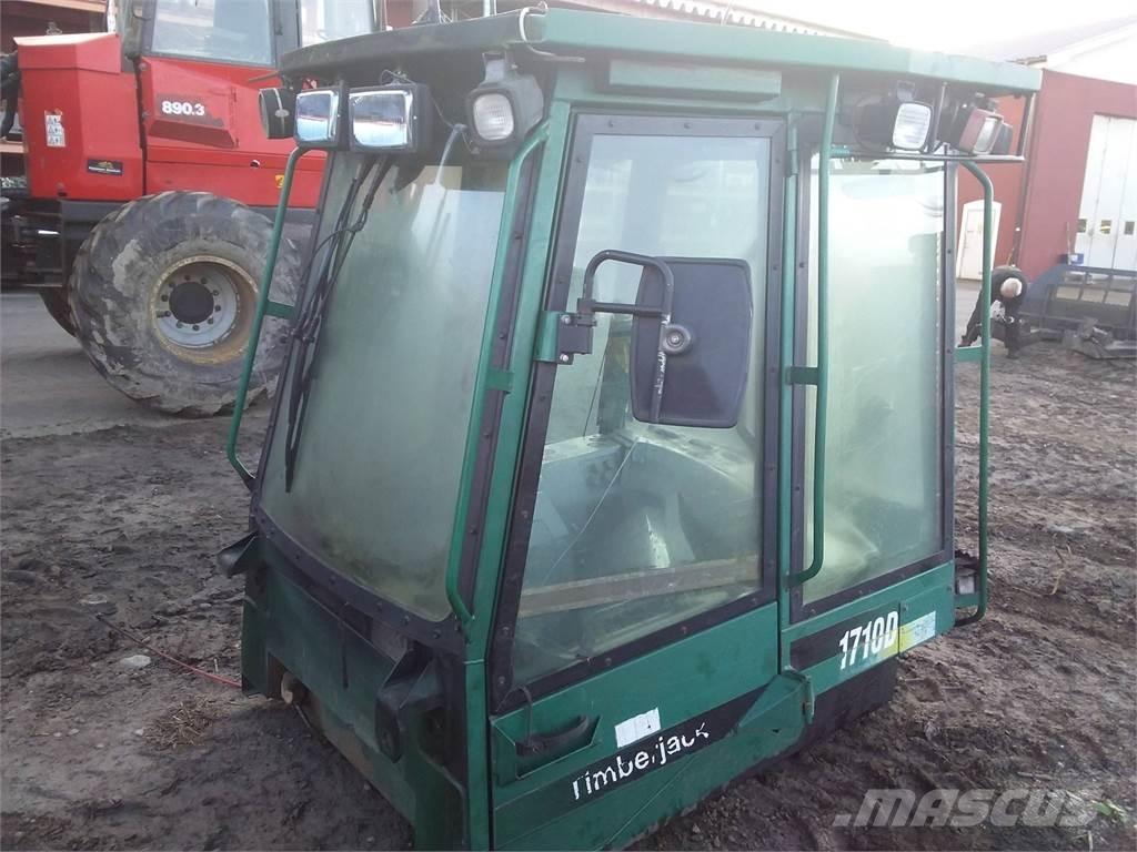 Timberjack 1710d Cabine en interieur