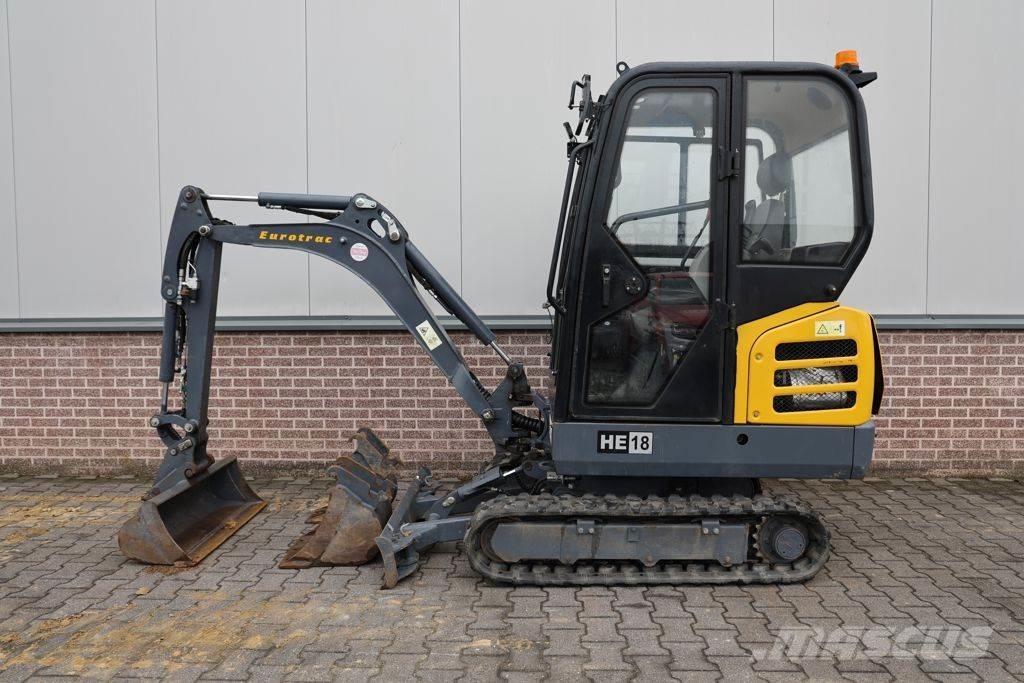 Eurotrac HE18 Minigraafmachines < 7t