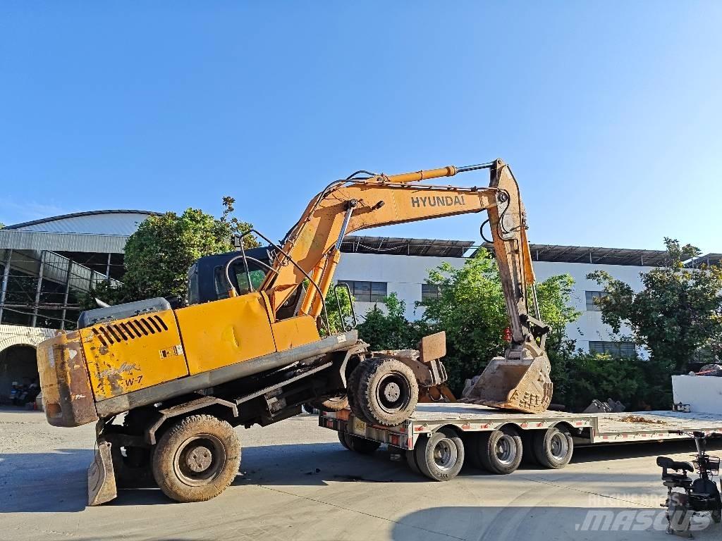 Hyundai Robex 210w-7 Wielgraafmachines