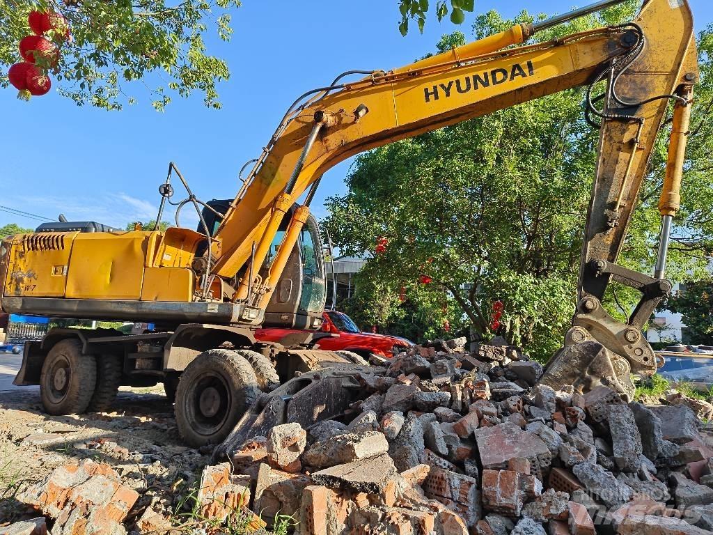Hyundai Robex 210w-7 Wielgraafmachines