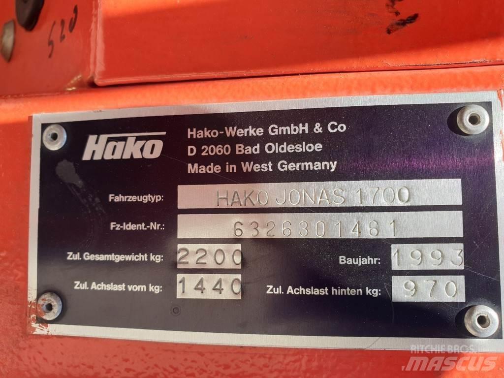 Hako Jonas 1700 Veegmachines