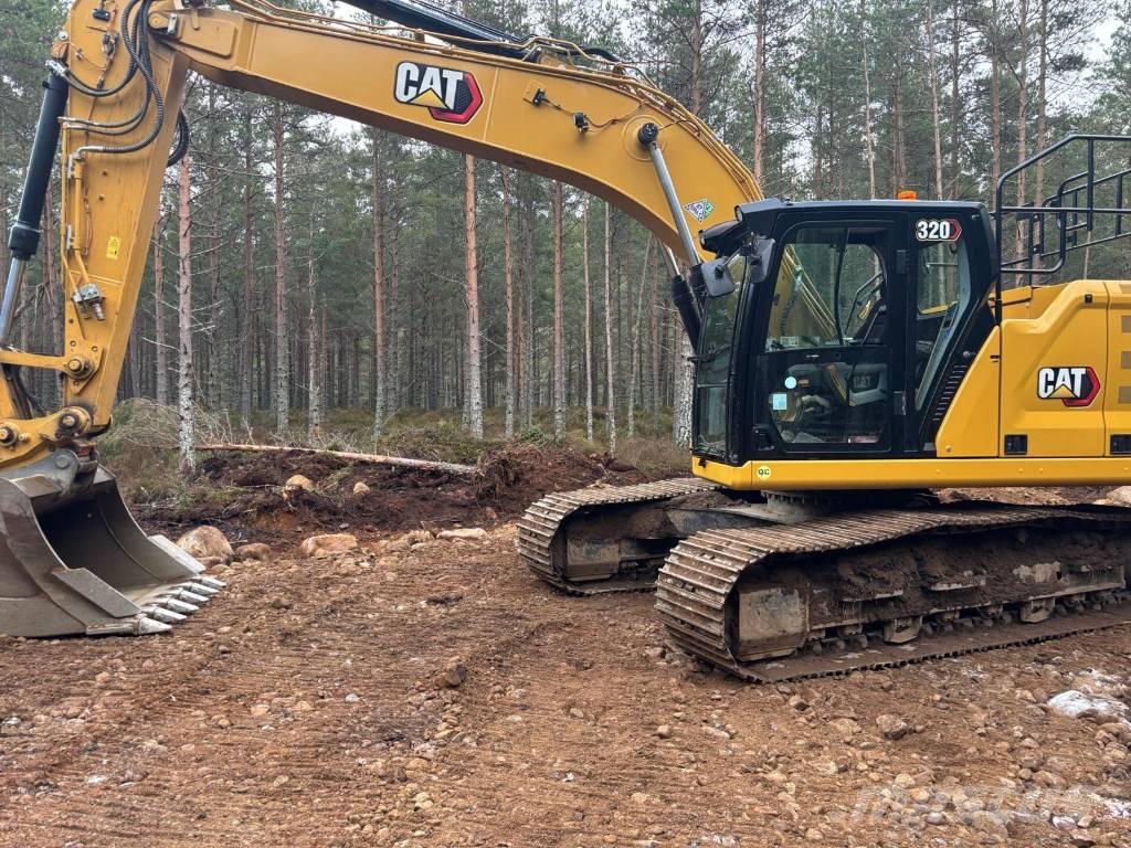 CAT 320 Rupsgraafmachines