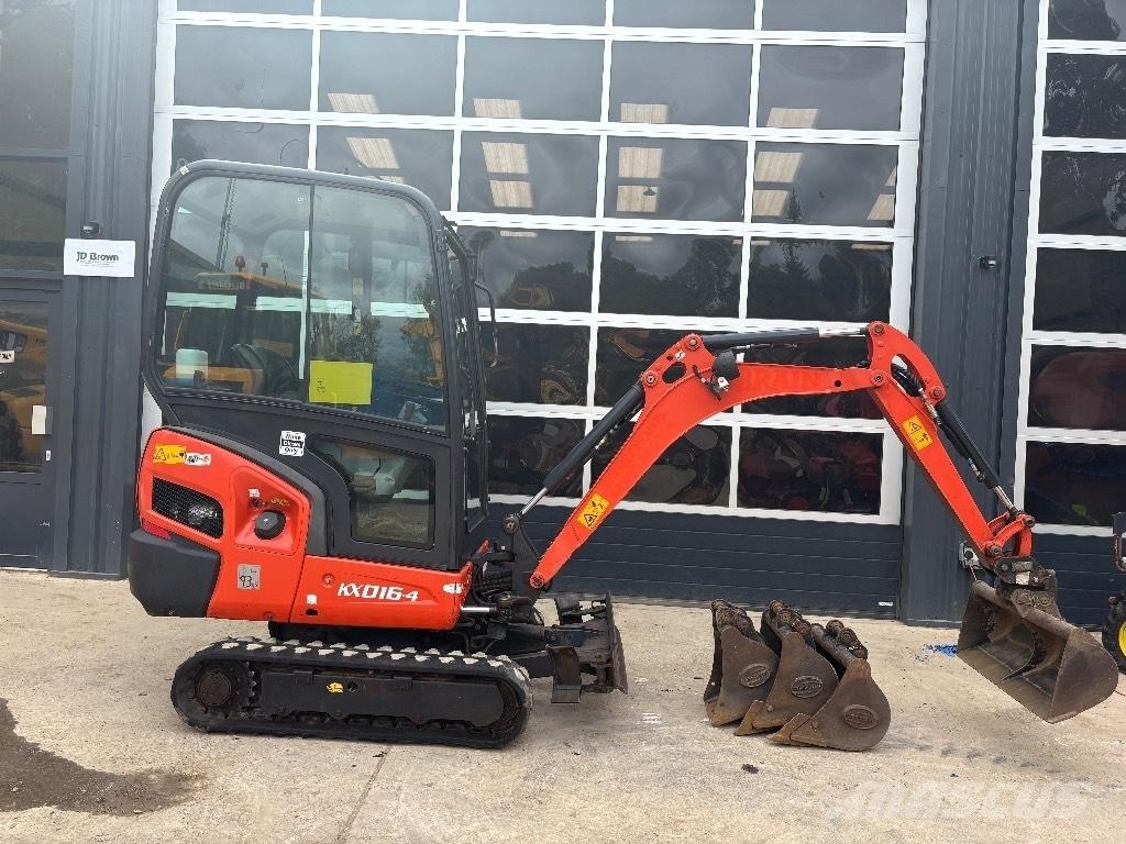 Kubota KX 016-4 Minigraafmachines < 7t