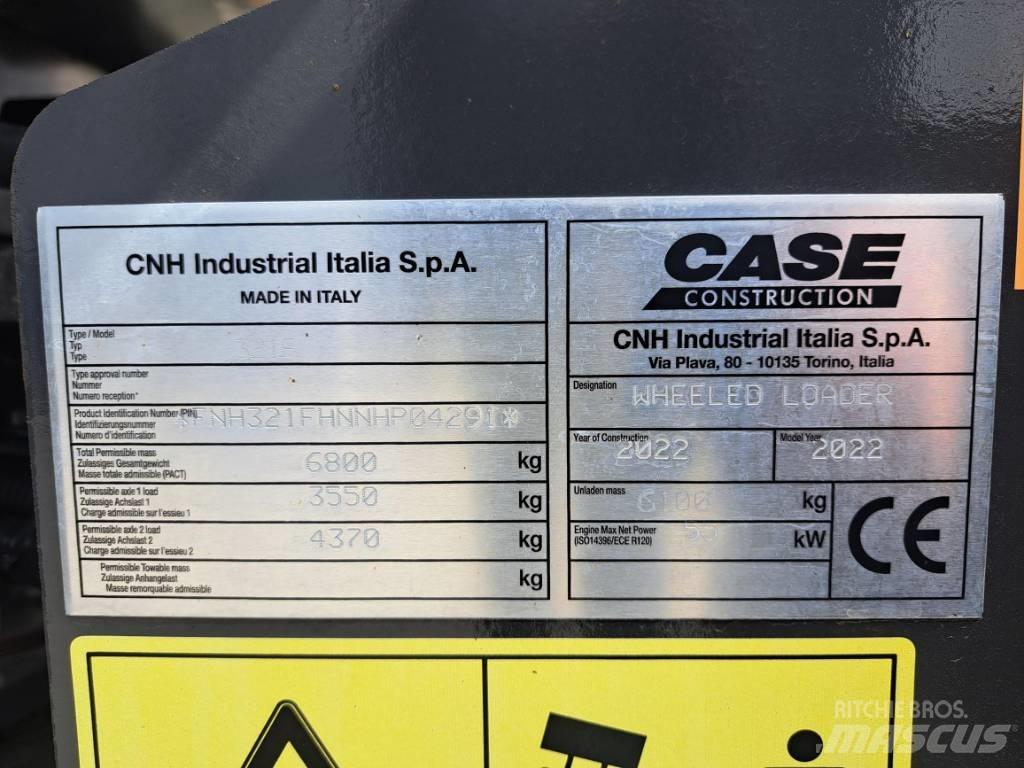 CASE 321 D Wielladers