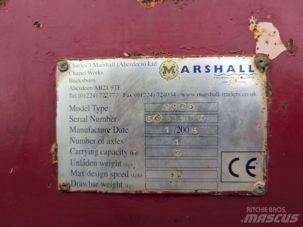 Marshall QMD6 Kipperaanhangers