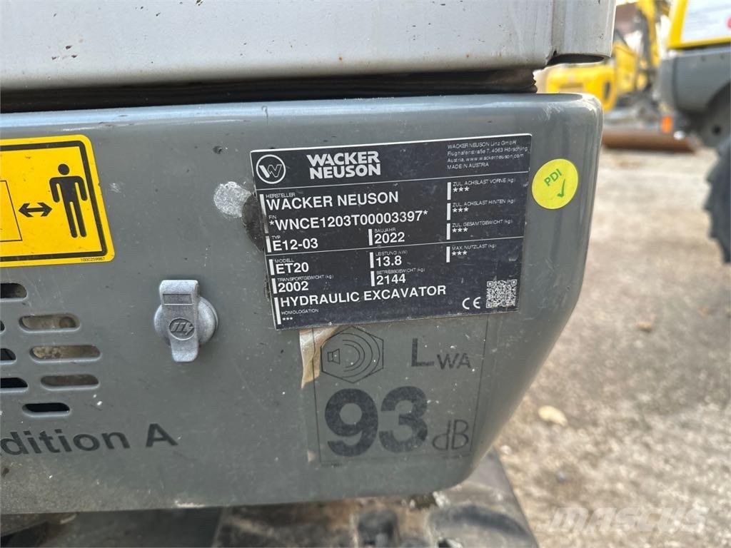 Wacker Neuson ET20 Rupsgraafmachines