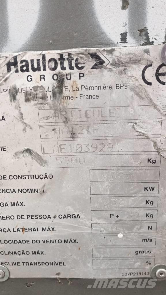 Haulotte HA 12 IP Knikarmhoogwerkers