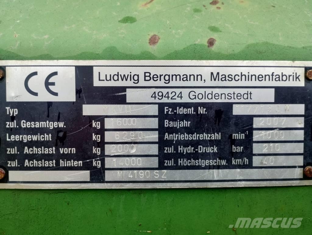 Bergmann M 4190 SZ Landbouw - overige