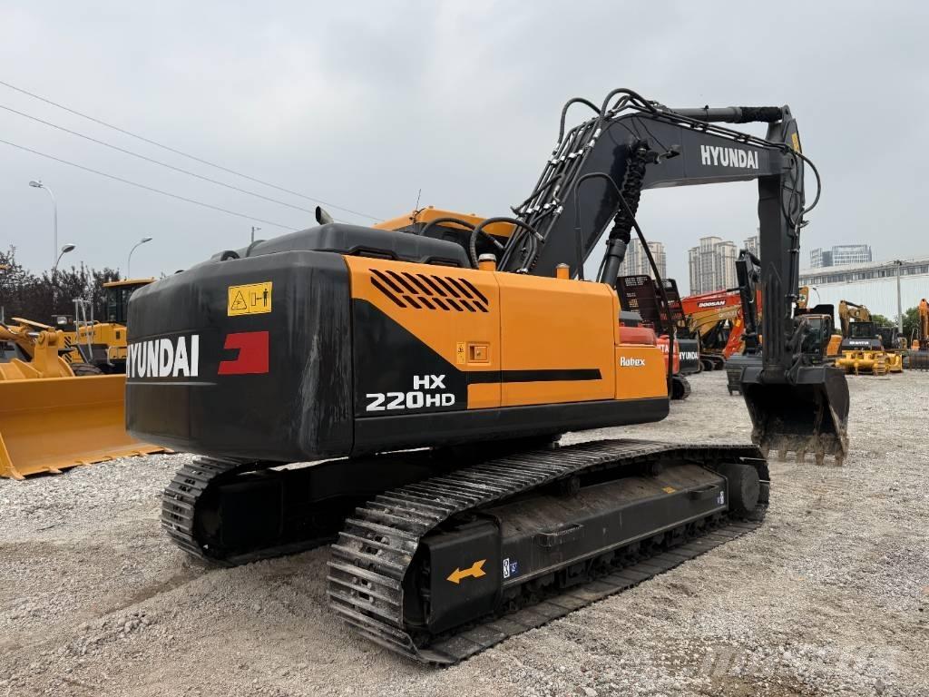 Hyundai HX220 Rupsgraafmachines