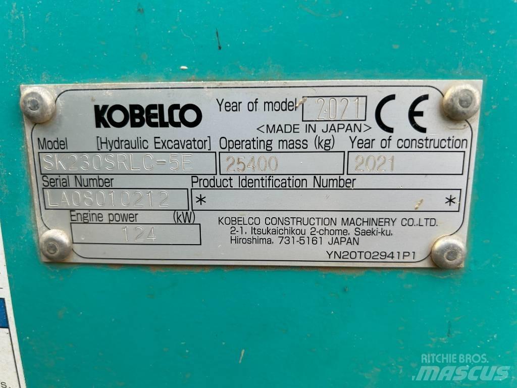 Kobelco SK 230 NLC-5 Rupsgraafmachines