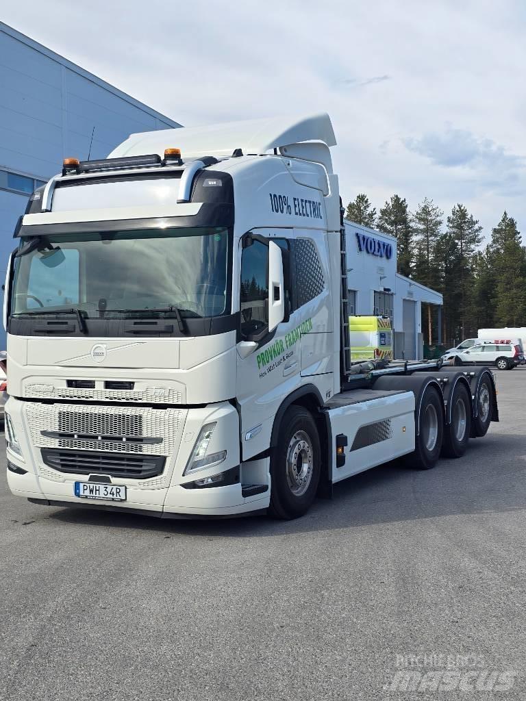 Volvo FM Electric Vrachtwagen met containersysteem