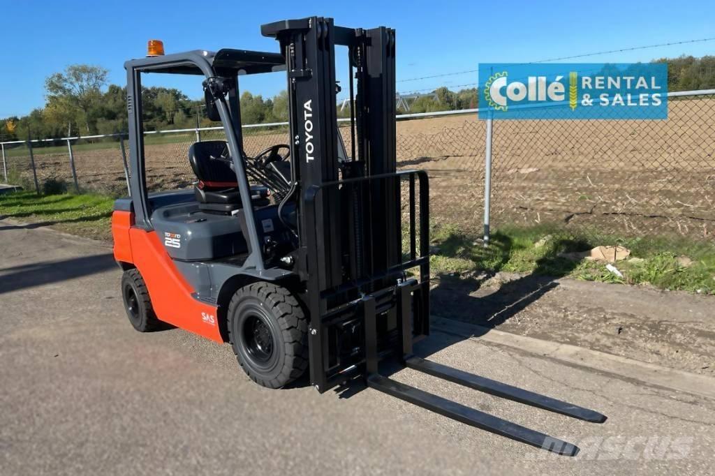 Toyota 8 FDF 25 | 2022 Diesel heftrucks