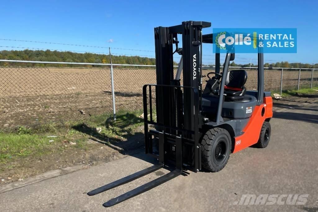 Toyota 8 FDF 25 | 2022 Diesel heftrucks