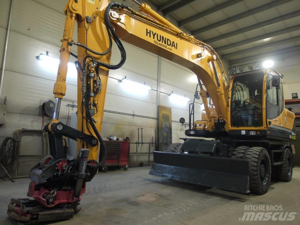 Hyundai R 160 W-9A Wielgraafmachines