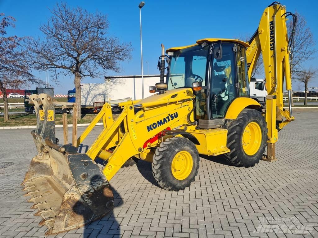 Komatsu WB 97R-5E0 Graaf-laadcombinaties
