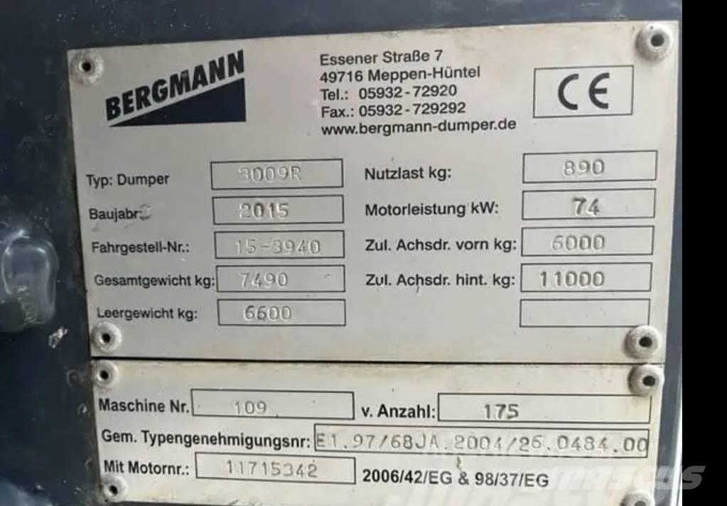 Bergmann Dumper Knik dumptrucks