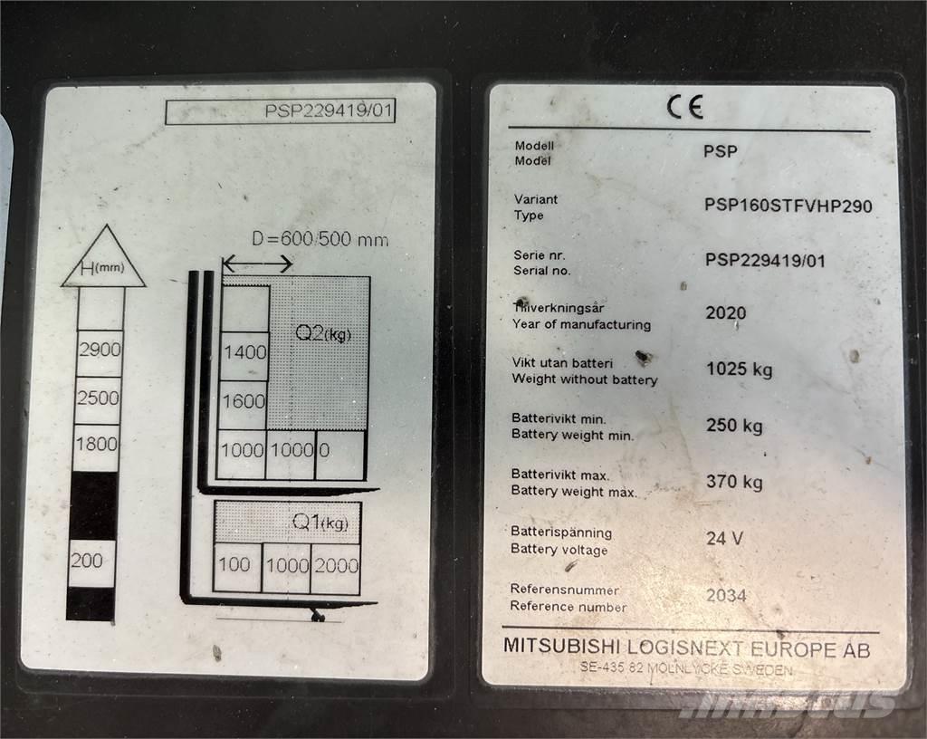 Atlet PSP160 Zelfrijdende stapelaars