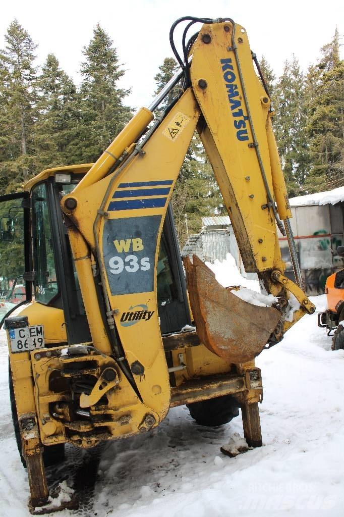 Komatsu WB 93 S-5 Graaf-laadcombinaties