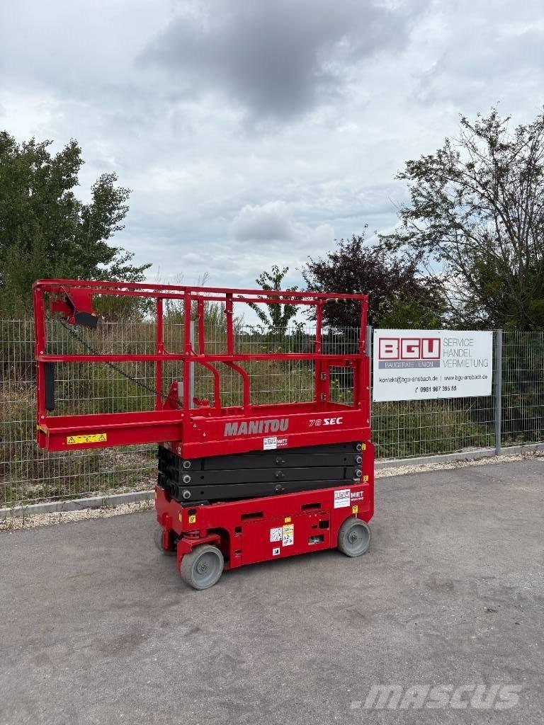 Manitou 78 SEC Schaarhoogwerkers