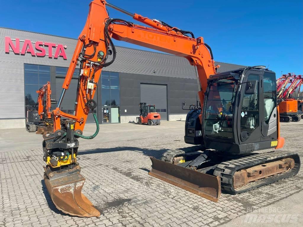Hitachi ZX 85 US-6 Midigraafmachines 7t - 12t
