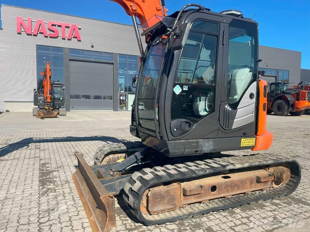 Hitachi ZX 85 US-6 Midigraafmachines 7t - 12t
