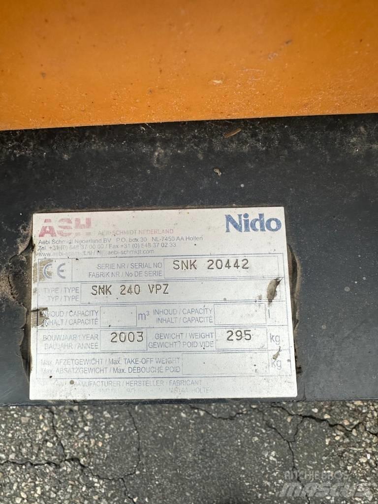 Nido SNK 240 VPZ Sneeuwschuivers en -ploegen