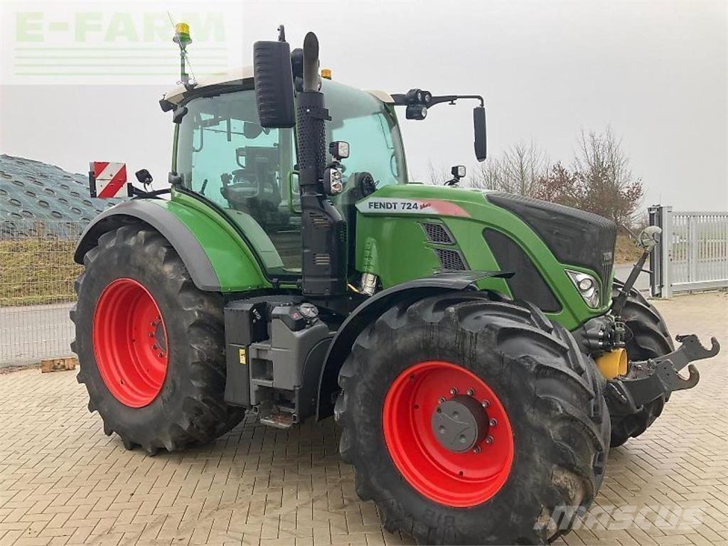 Fendt 724 s4 profi+ Tractoren
