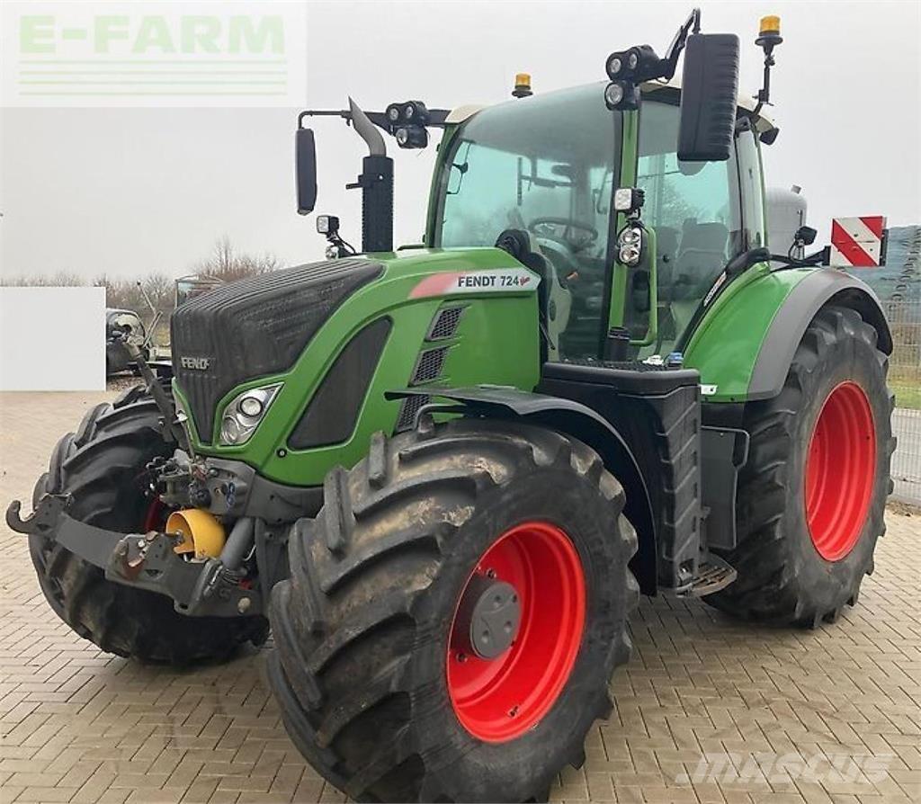 Fendt 724 s4 profi+ Tractoren
