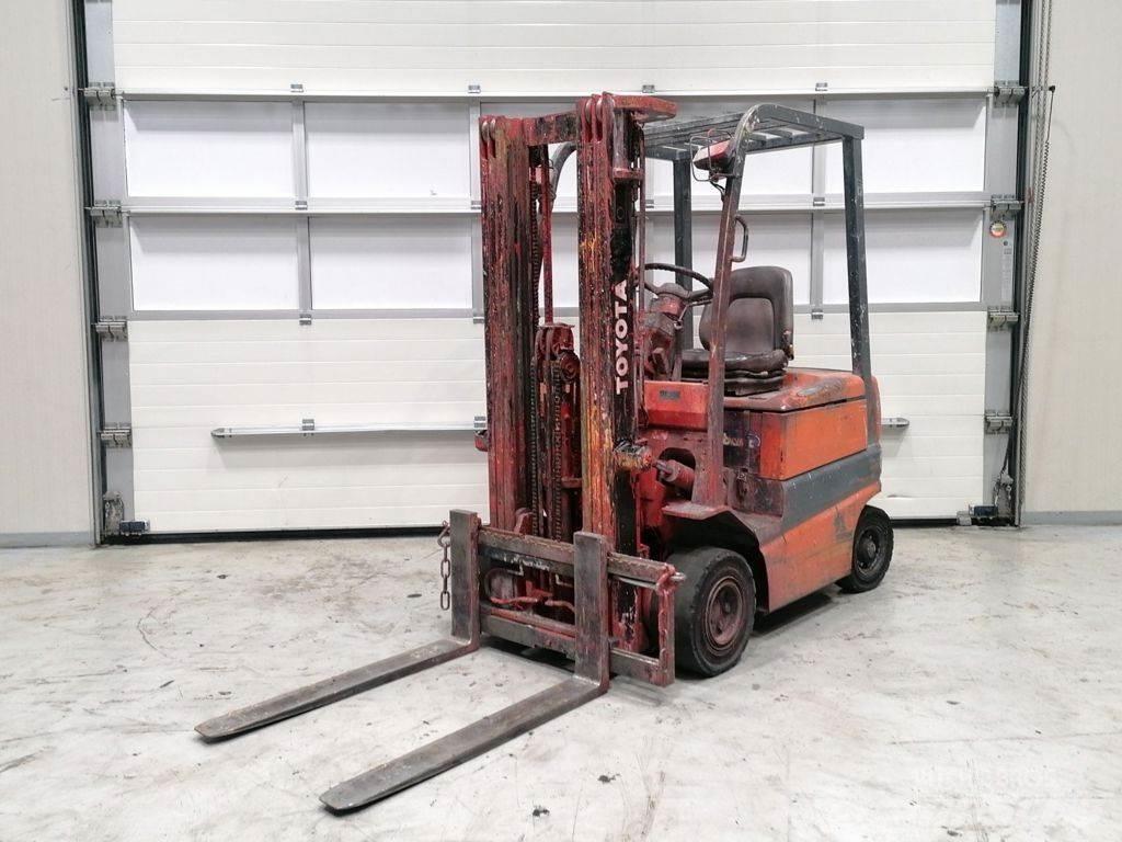 Toyota FBMF16 Elektrische heftrucks