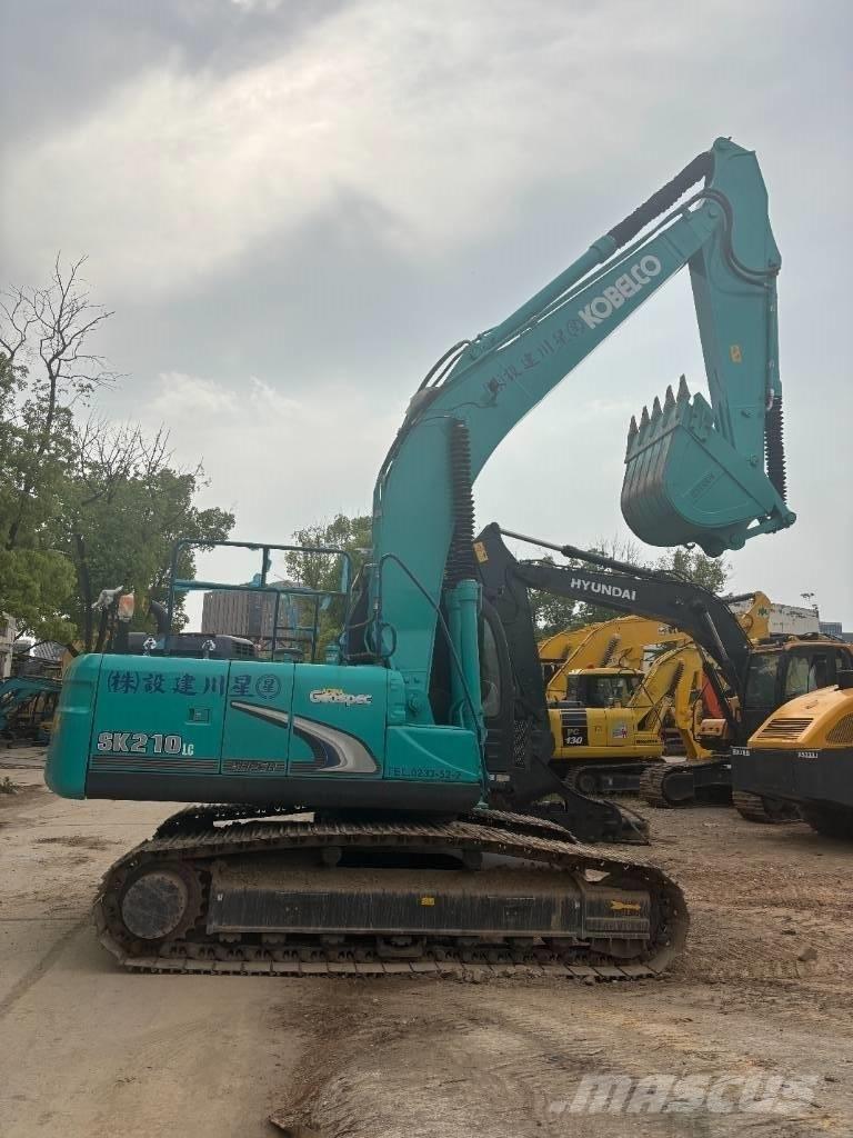 Kobelco SK 210 Rupsgraafmachines