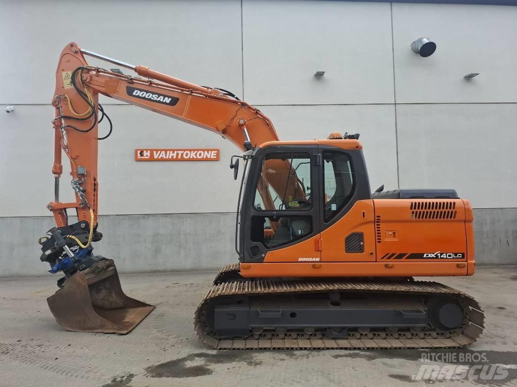 Doosan DX 140 LC Rupsgraafmachines