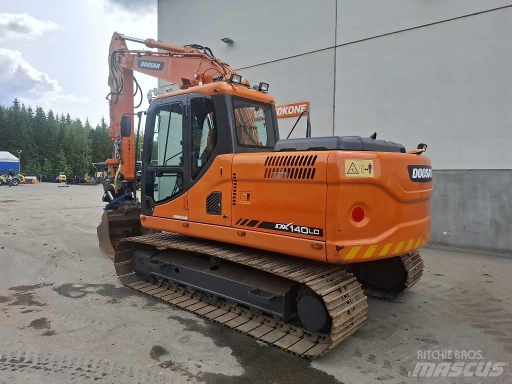 Doosan DX 140 LC Rupsgraafmachines