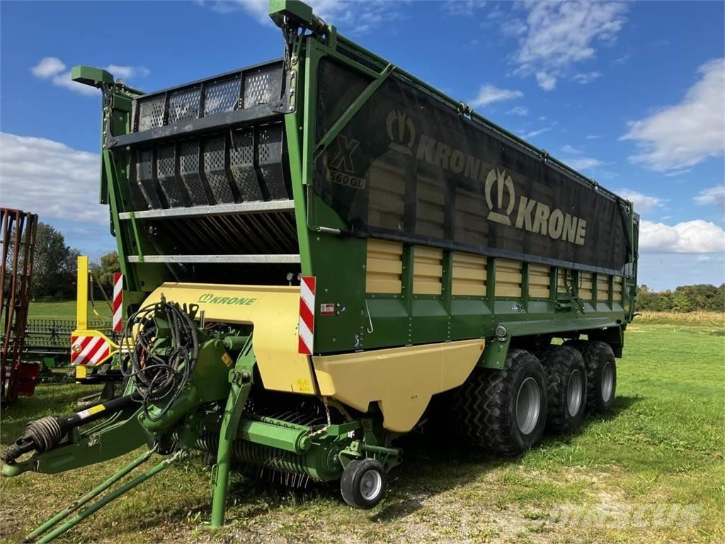 Krone ZX 560 GL Opraapwagens